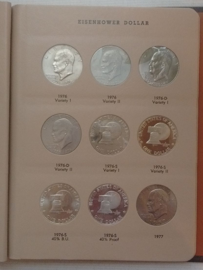 Completed-Two-Sets;-State-Quarters-And-Ike's