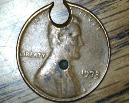 1973-Lincon-Cent-Circular-Rim-Clip-Overall-Damage