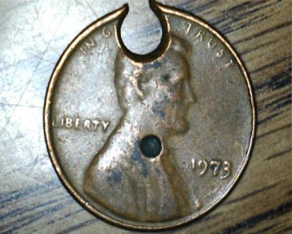 1973-Lincon-Cent-Circular-Rim-Clip-Overall-Damage