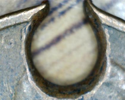 1973-Lincon-Cent-Circular-Rim-Clip-Overall-Damage