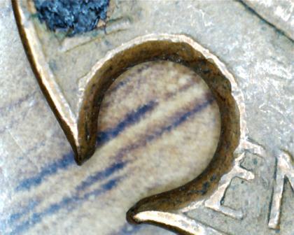 1973-Lincon-Cent-Circular-Rim-Clip-Overall-Damage