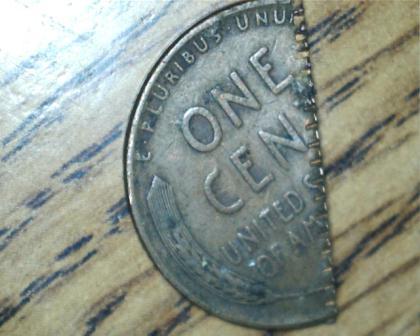19?-Wheat-Penny-Cut-In-Half-PMD?