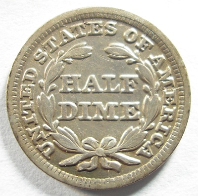 1849-Half-Dime