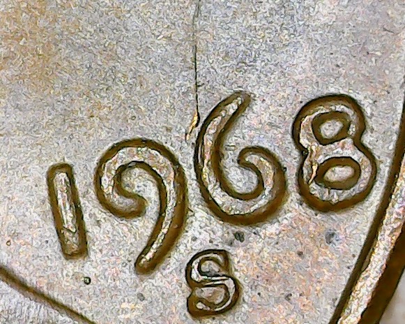 1968-S-Lincoln-Penny-With-Crack-Above-Date-And-On-Mint-With-Filled-S