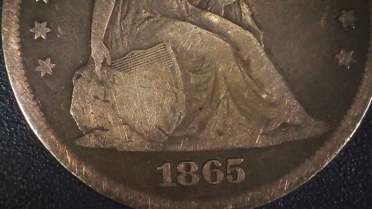 Real-Or-Fake?-1865-Liberty-Seated-Silver-Dollar