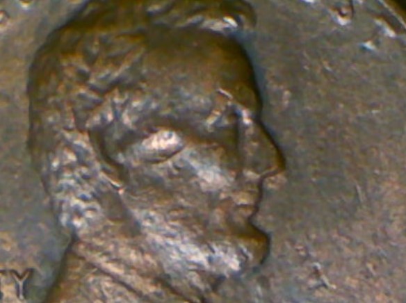 1984-Penny-With-Divit-In-Cheek