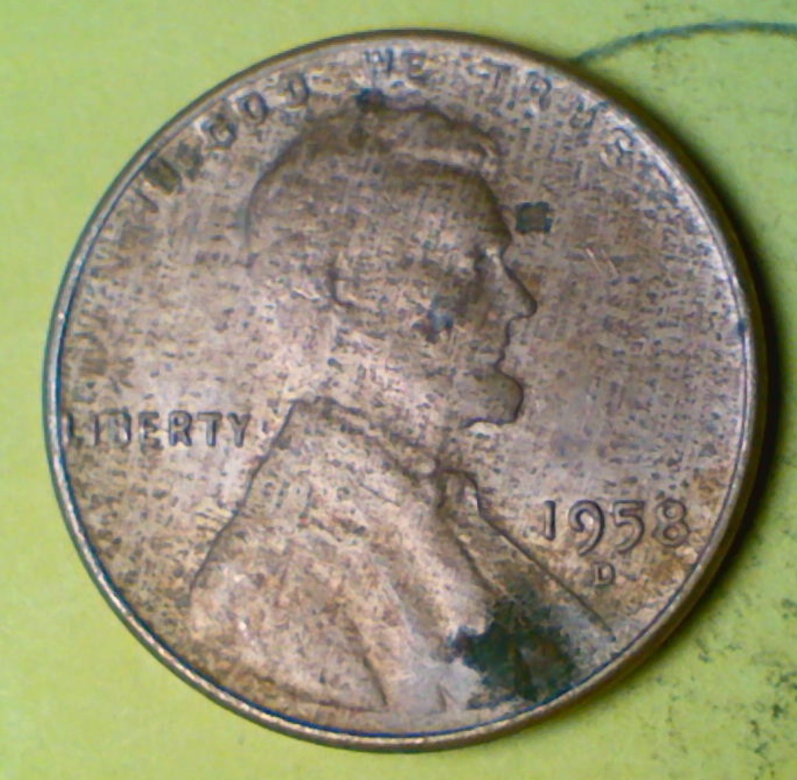 1958-D-Penny-With-With-Linear-Plating-I-Think