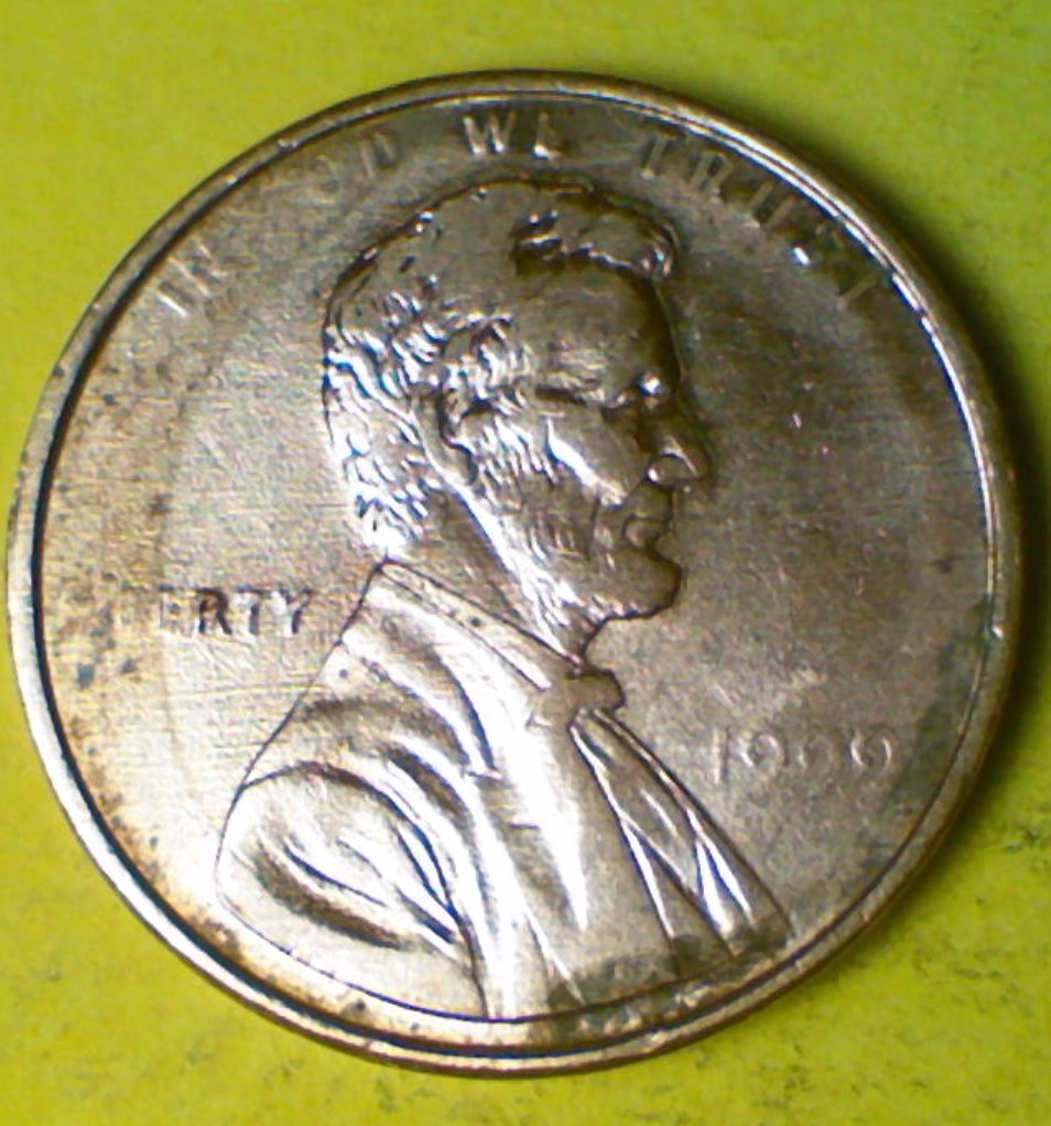 1999-Penny-Faded-Lettering-And-Date