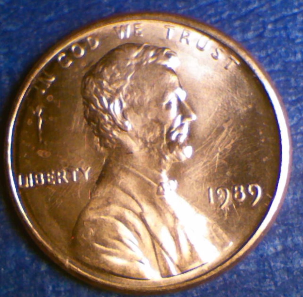 1989-Penny-With-Chip-Above-Liberty