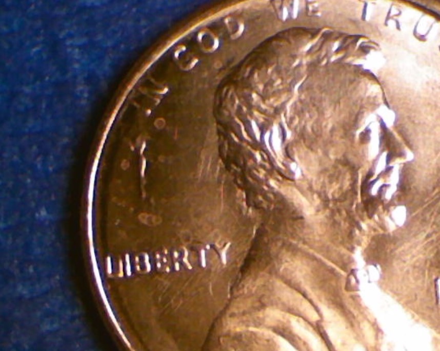 1989-Penny-With-Chip-Above-Liberty
