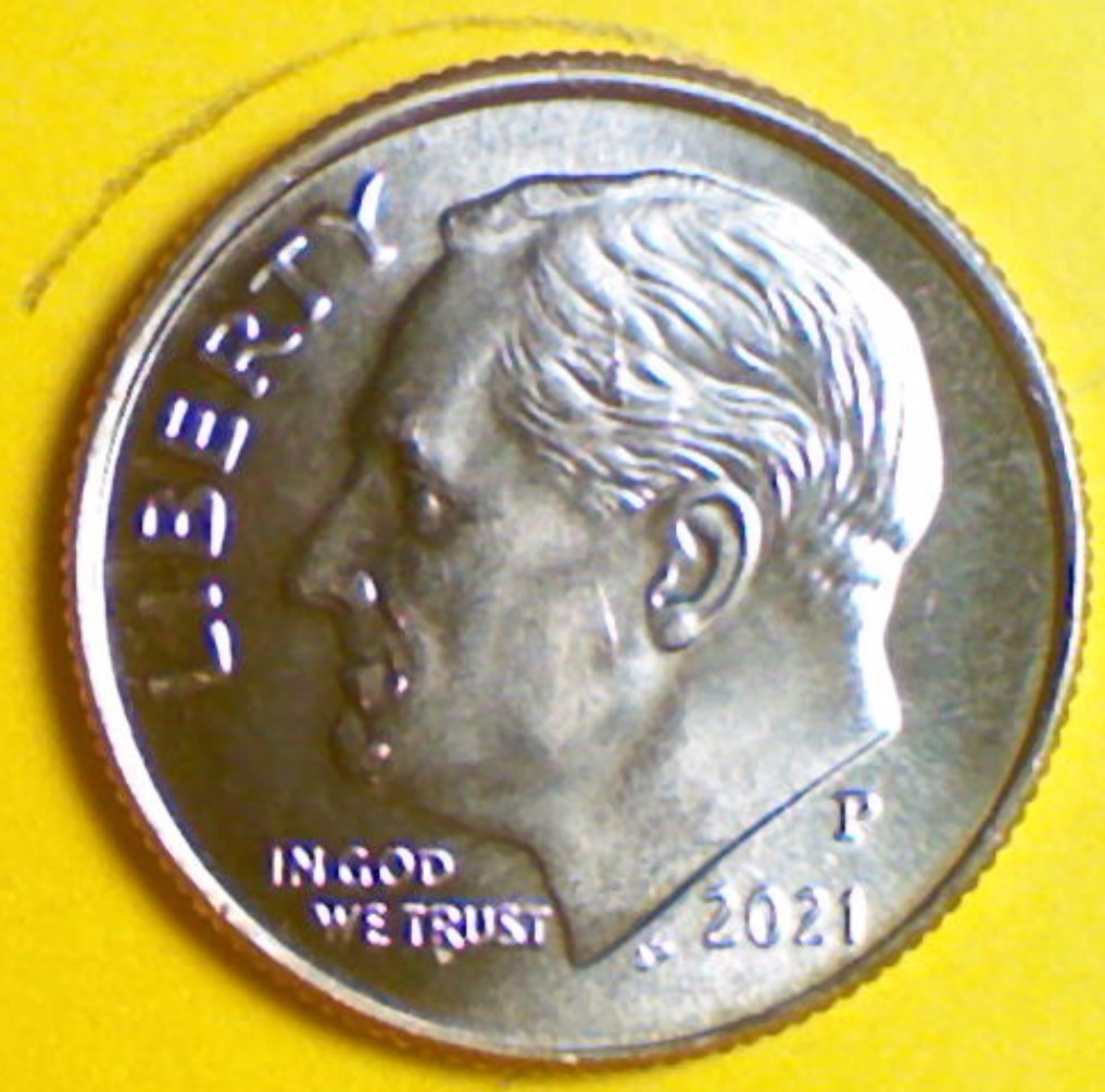 2021-P-Dime-With-Chip-And-Die-Crack