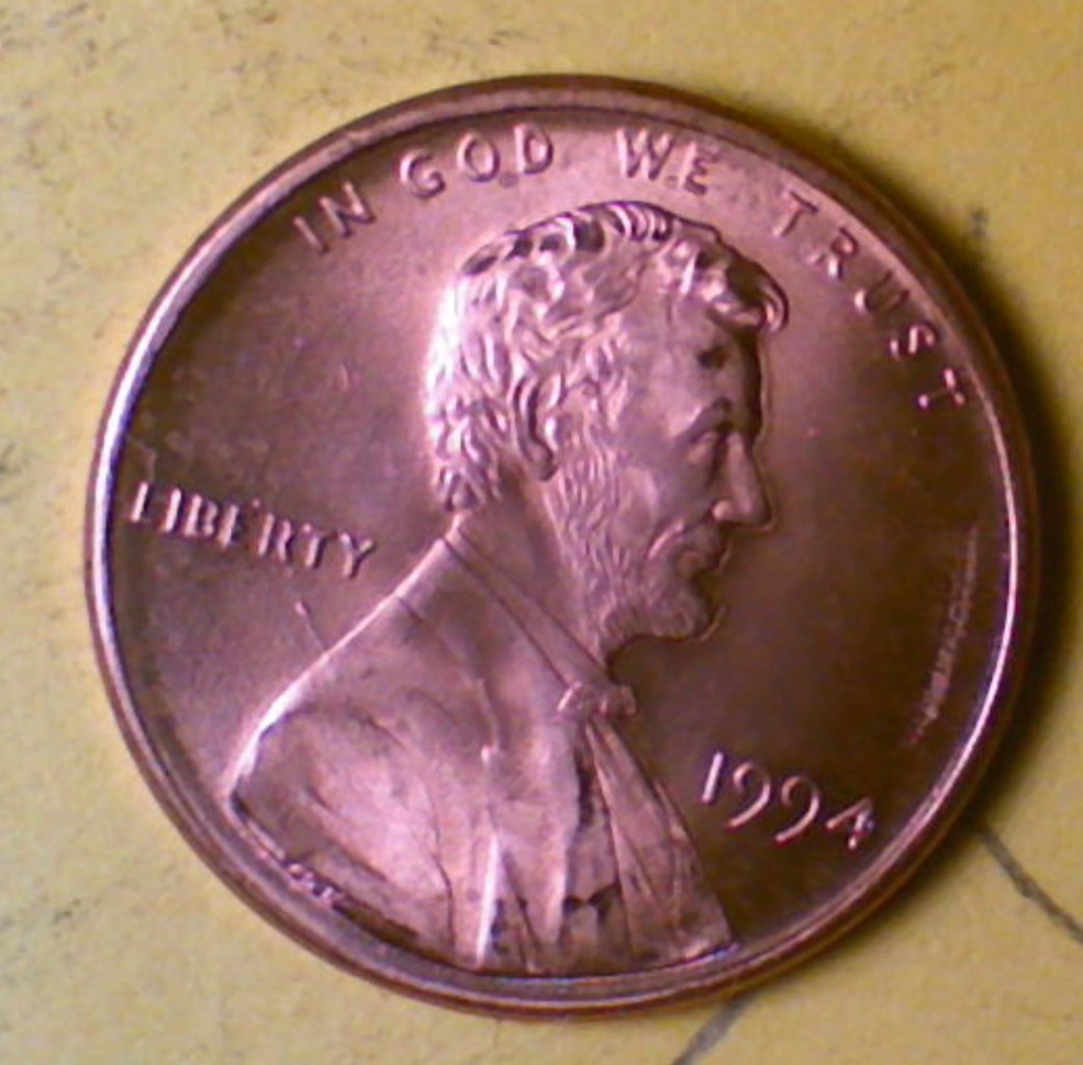 1994-Penny-With-Bubbles-Both-Sides