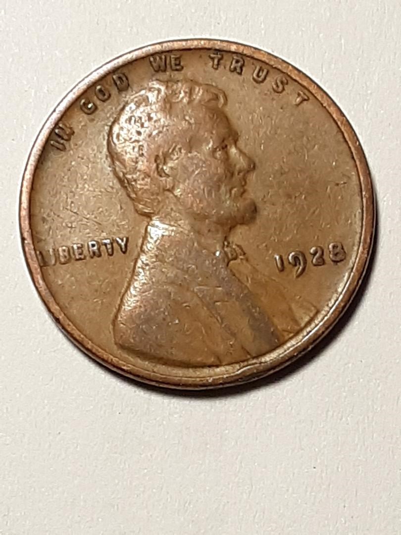 1928-Penny-In-Decent-Condition-Found-Hunting