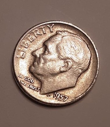 1957-Dime-Cr-Hunting-Decent-Condition