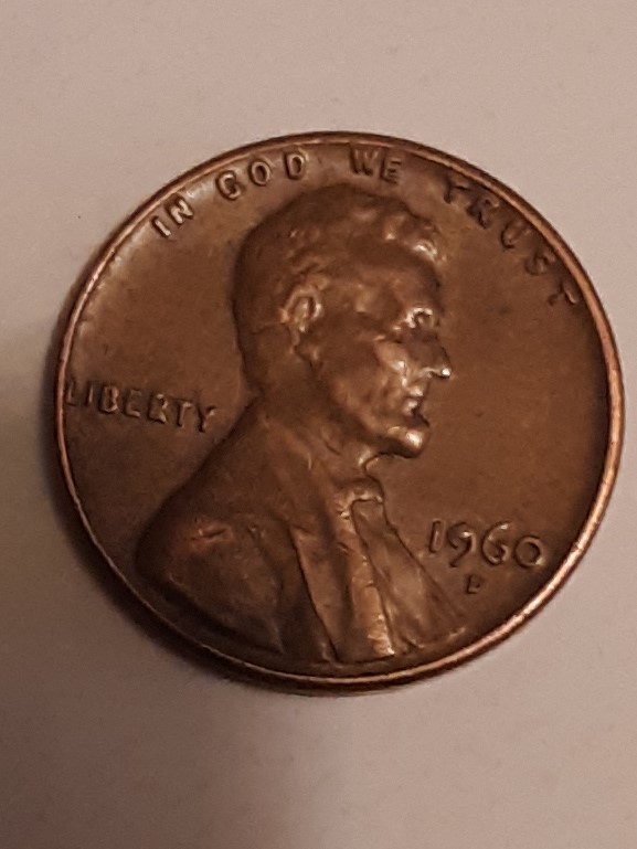1960-D-Penny-With-Chip-In-Date