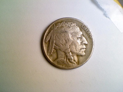 1923-Buffalo-Nickel-Coin-Roll-Hunting