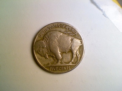 1923-Buffalo-Nickel-Coin-Roll-Hunting