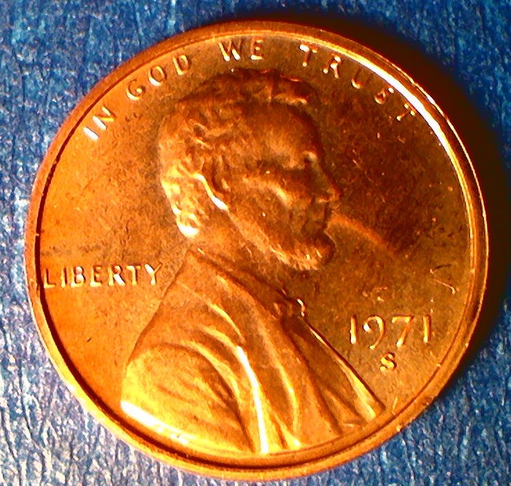 1971-S-Penny-Nice-And-Shiny