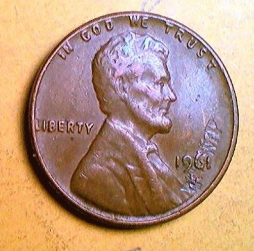 1961-D-Penny-With-Odd-PMD