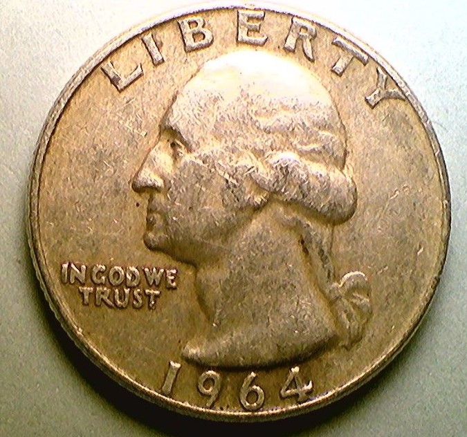 1964-Quarter-Coin-Roll-Hunting
