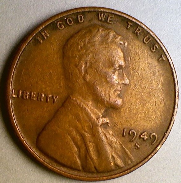 1949-S-Penny-Coin-Roll-Hunting