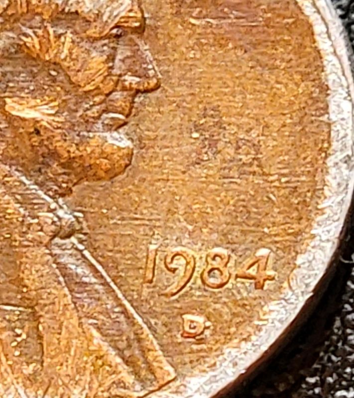 1984-Lincoln-Penny-With-Possible-Mint-Error-Or-Zinc-Bubble