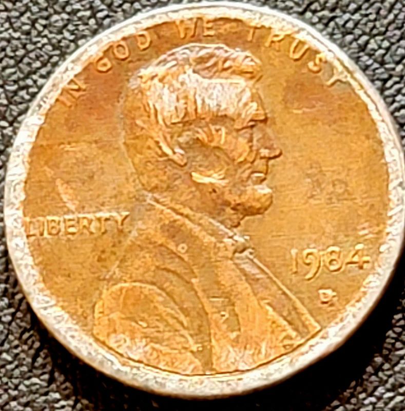 1984-Lincoln-Penny-With-Possible-Mint-Error-Or-Zinc-Bubble