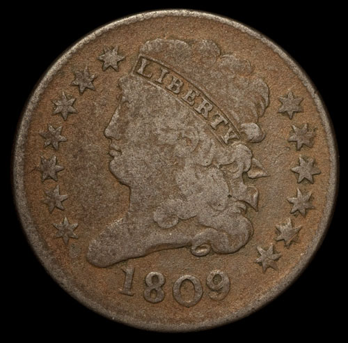 1809-Half-Cent