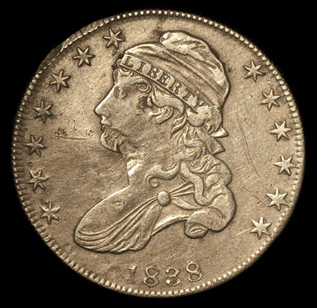 1838-Capped-Bust-Half---Possible-Counterfeit?