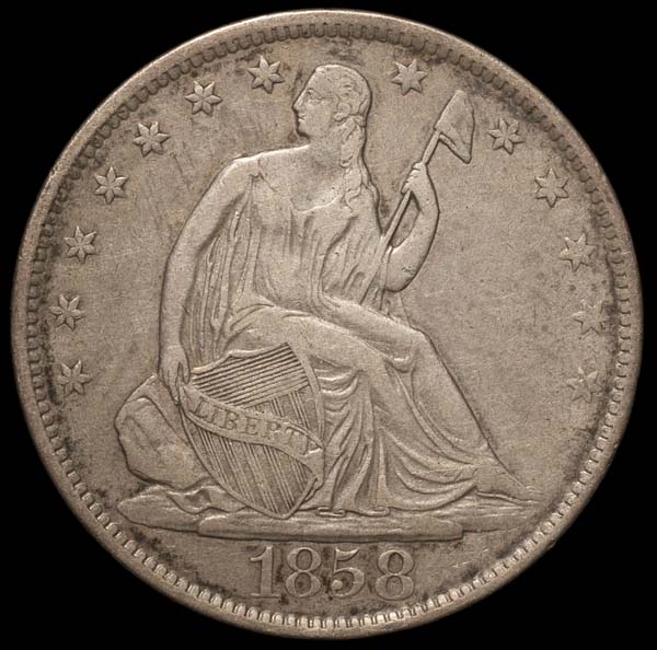 1858-O-Seated-Half