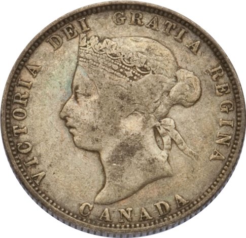 1875-H----25-Cent-Coin-----Real--Or-From-China-?