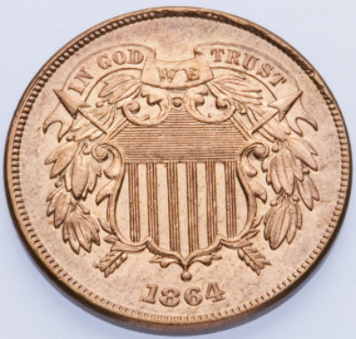 1864-2-Cent--Is-This-A-Large-Or-Small-Motto