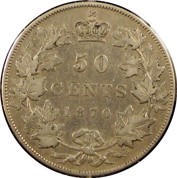 Canada-1870----50-Cent-Coin-Grade-&-Is-This-Authentic-?
