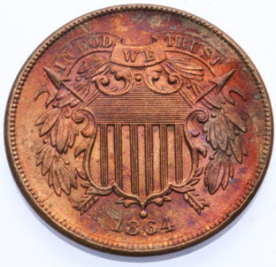 1864-2-Cent--Is-This-A-Large-Or-Small-Motto