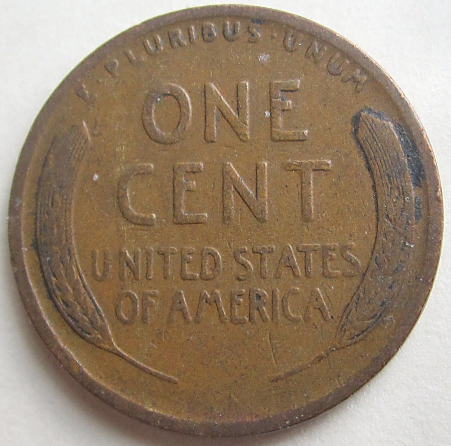 Another-1921-Lincoln-Wheatie---Extra-Metal-On-Obverse