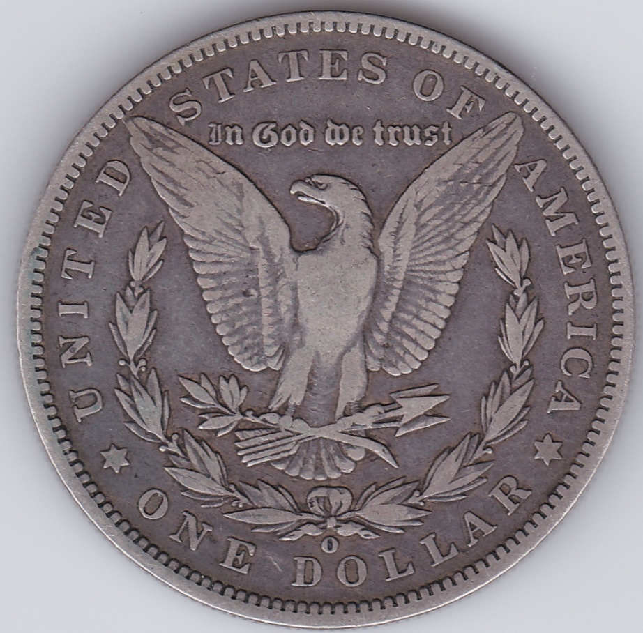 US-1891-O-Morgan-Dollar---Checked-With-PCGS-Photograde---Maybe-F12?