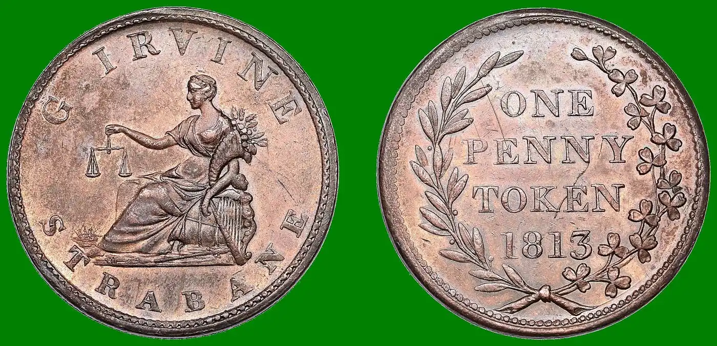 Shamrocks-And-A-Harp-For-St.-Patrick's-Day