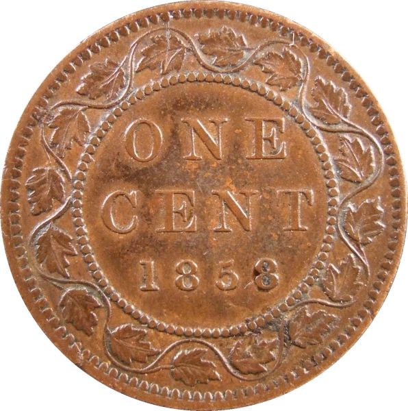 40-Days-Of-Canada-Large-Cents-1858-1920