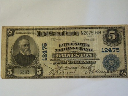 1923-$5-Usd-Banknote