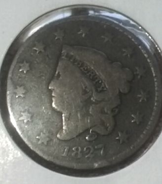 1827-Cent-Cud