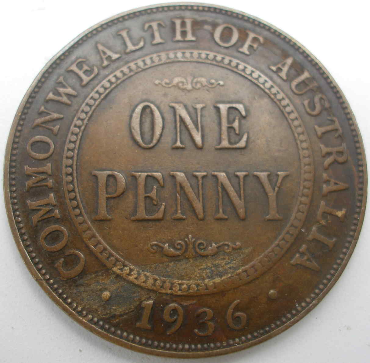 1936-Penny-Diecrack-And-Planchette-Error