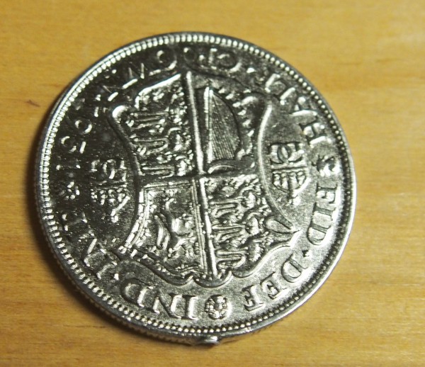 Counterfeit?-1889-Un-Sol-And-1931-Half-Crown