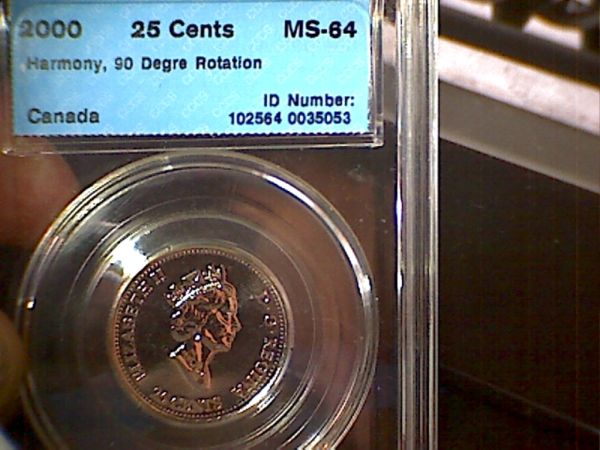 Canada-25-Cents-Harmony-2000-With-*many-Errors*