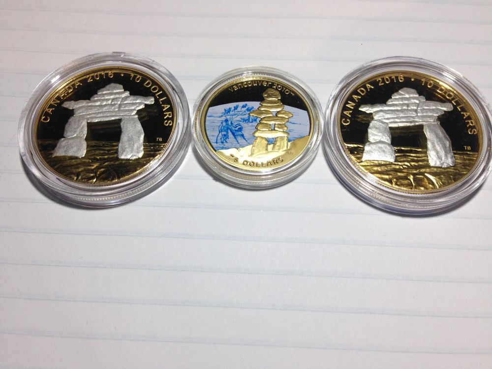 1/2-Oz-Reverse-Gold-Plated-Inukshuk