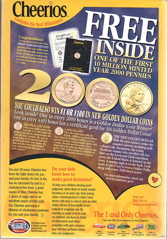 NGC-Graded-2000-Cheerios-Lincoln-Memorial-Cent-Brings-More-Than-$4,000-At-Greatcollections