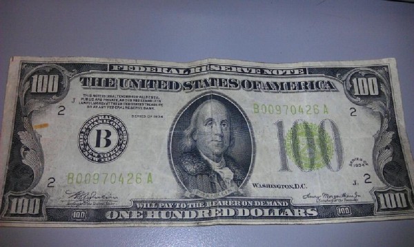 1934-$100-Federal-Reserve-Note---Any-Thoughts?