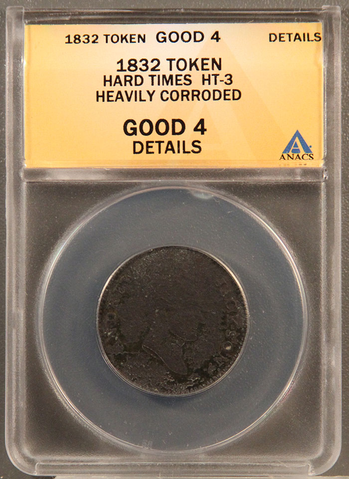 1832-Hard-Times-Andrew-Jackson-Token--Ht-1,-Ht-1A-Or-Something-Else?