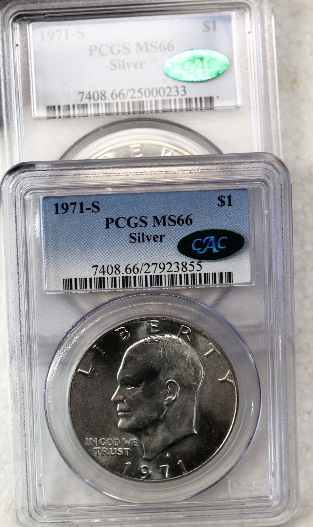 The-7-Days-Of-Ike-Eisenhower-Dollars-II--Plus-Three-Days-Of-Other-Ike-Dollars!