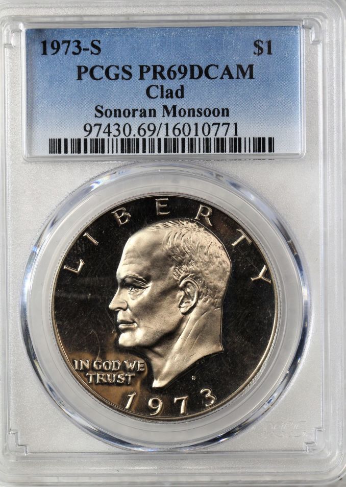 The-7-Days-Of-Ike-Eisenhower-Dollars-II--Plus-Three-Days-Of-Other-Ike-Dollars!