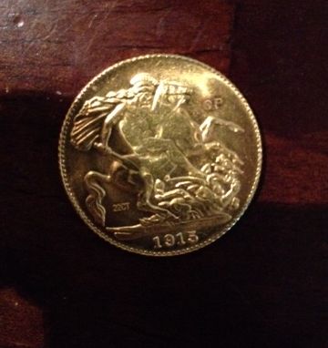 1915-King-George-V-Gold-Sovereign---Please-Help
